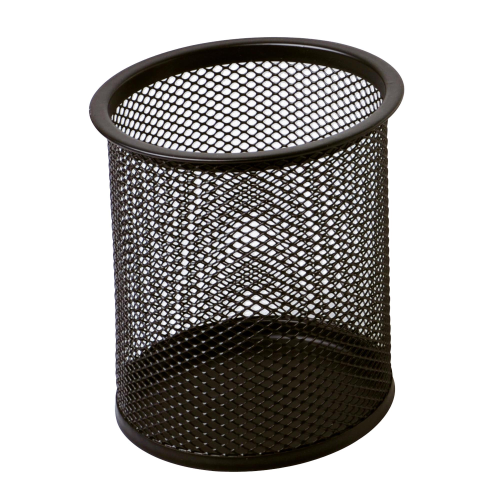 LEBEZ PORTAPENNE IN RETE 10X9X9.5 CM NERO